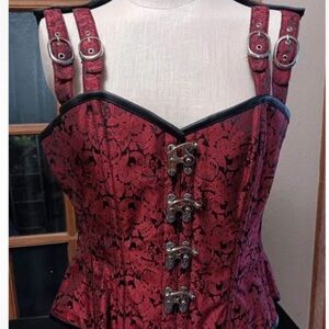 Vintage Brocade gorgeous  Corset Top